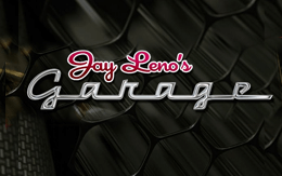 Jay Leno's Garage logo.