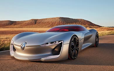2016 Renault Trezor Concept wallpaper thumbnail.