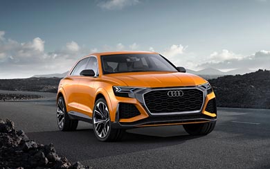 2017 Audi Q8 Sport Concept wallpaper thumbnail.