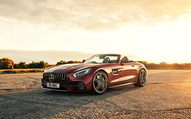 2017 Mercedes-AMG GT C Roadster wallpaper thumbnail.