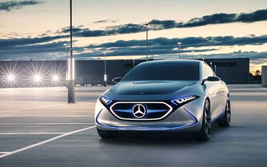 2017 Mercedes-Benz EQA Concept wallpaper thumbnail.