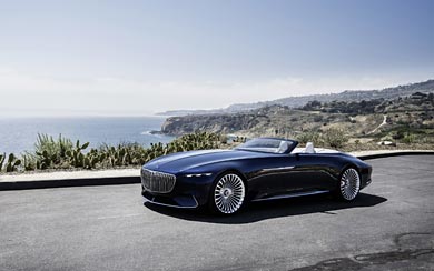 2017 Mercedes-Maybach Vision 6 Cabriolet Concept wallpaper thumbnail.