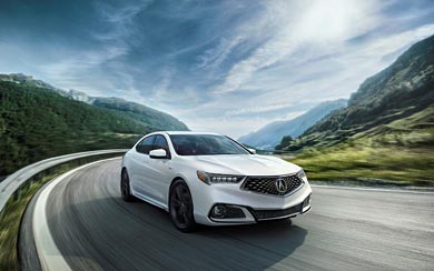 2018 Acura TLX A-Spec wallpaper thumbnail.