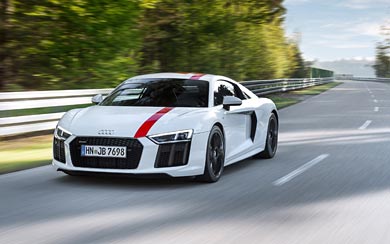 2018 Audi R8 V10 RWS wallpaper thumbnail.