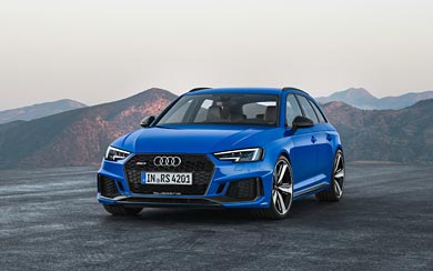2018 Audi RS4 Avant wallpaper thumbnail.