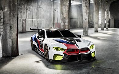 2018 BMW M8 GTE wallpaper thumbnail.