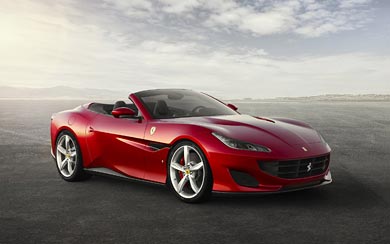 2018 Ferrari Portofino wallpaper thumbnail.