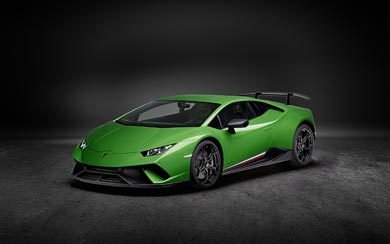2018 Lamborghini Huracan Performante wallpaper thumbnail.