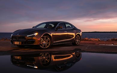 2018 Maserati Ghibli GranLusso wallpaper thumbnail.