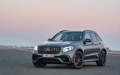 2018 Mercedes-Benz GLC63 S AMG wallpaper thumbnail.