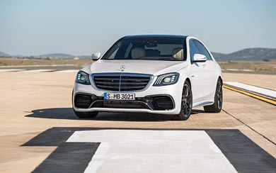 2018 Mercedes-Benz S63 AMG wallpaper thumbnail.