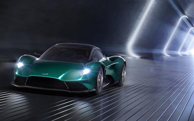 2019 Aston Martin Vanquish Vision Concept wallpaper thumbnail.