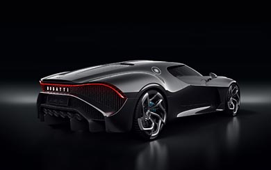 2019 Bugatti La Voiture Noire wallpaper thumbnail.