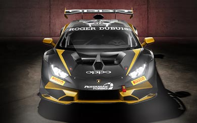 2019 Lamborghini Huracan Super Trofeo EVO Collector wallpaper thumbnail.