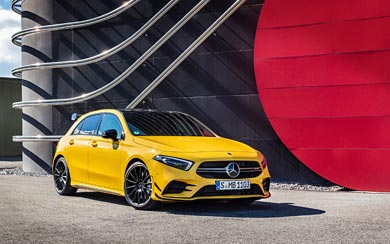 2019 Mercedes-AMG A35 wallpaper thumbnail.
