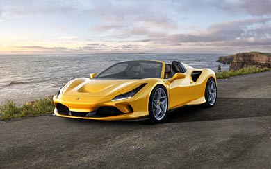 2020 Ferrari F8 Spider wallpaper thumbnail.