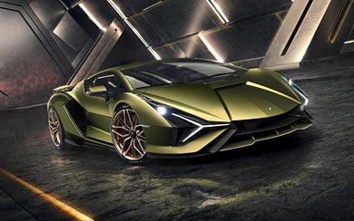 2020 Lamborghini Sian wallpaper thumbnail.