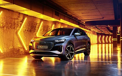 2022 Audi Q4 E-Tron wallpaper thumbnail.