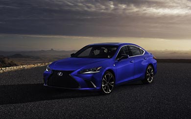 2022 Lexus ES F Sport wallpaper thumbnail.