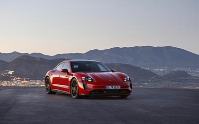 2022 Porsche Taycan GTS wallpaper thumbnail.