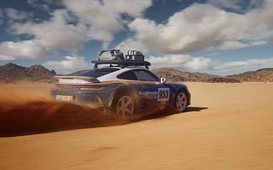 2023 Porsche 911 Dakar wallpaper thumbnail.