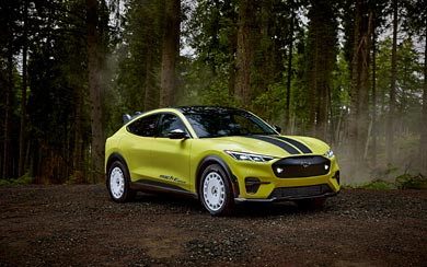 2024 Ford Mustang Mach-E Rally wallpaper thumbnail.