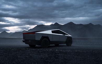 2024 Tesla Cybertruck wallpaper thumbnail.