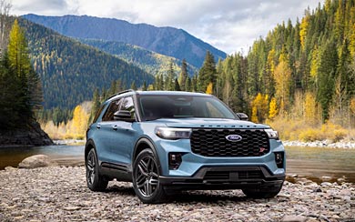 2025 Ford Explorer ST wallpaper thumbnail.