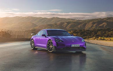 2025 Porsche Taycan Turbo GT wallpaper thumbnail.